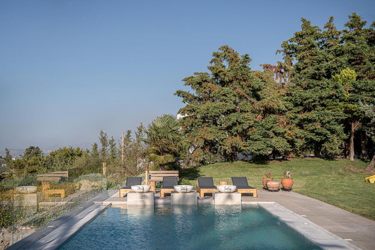 Villa Heora - The Floating Residence Tria Monastiria Esterno foto